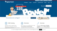 Desktop Screenshot of pagejumper.de